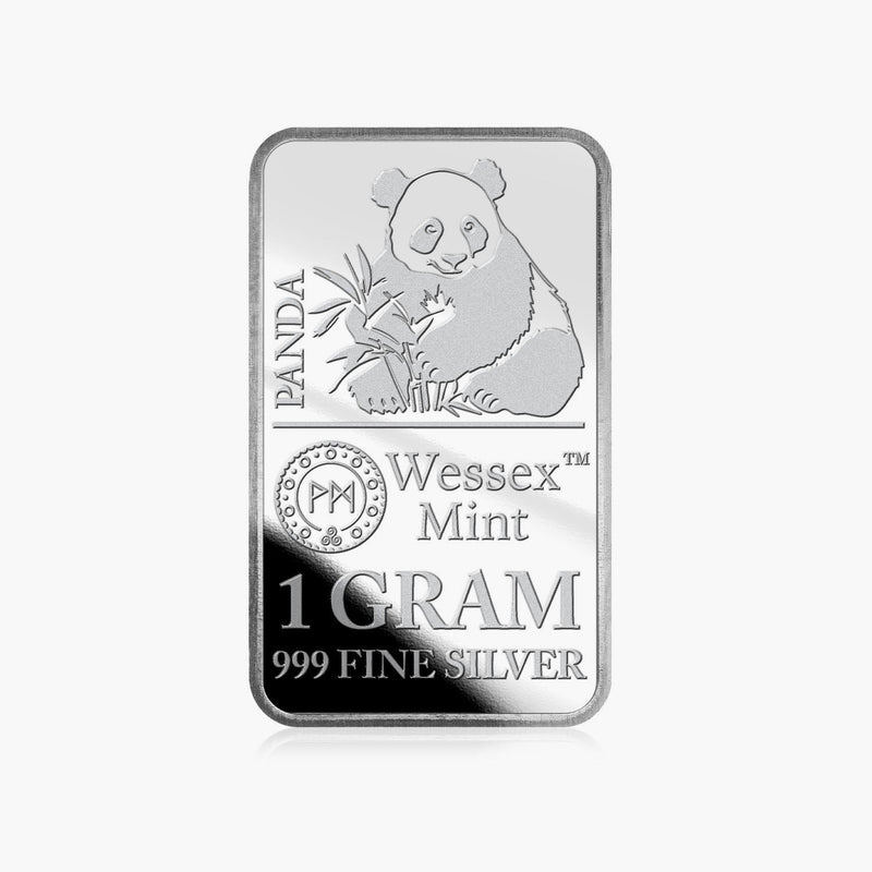 Silver Savers - Panda 96 Solid Silver Bars Box Set