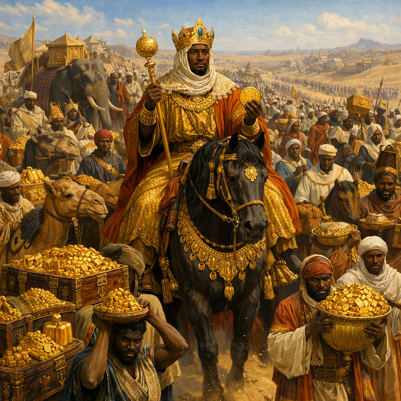 Mansa Musa’s Gold: Wealth, Power, and Global Consequence
