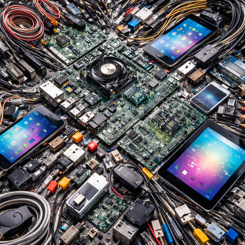 Urban Mining: Extracting Gold and Silver from E-Waste