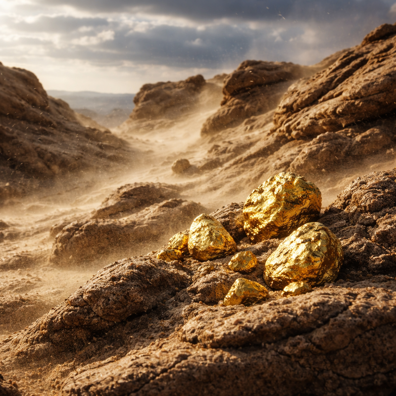 How Gold Survives Billions of Years Without Rusting