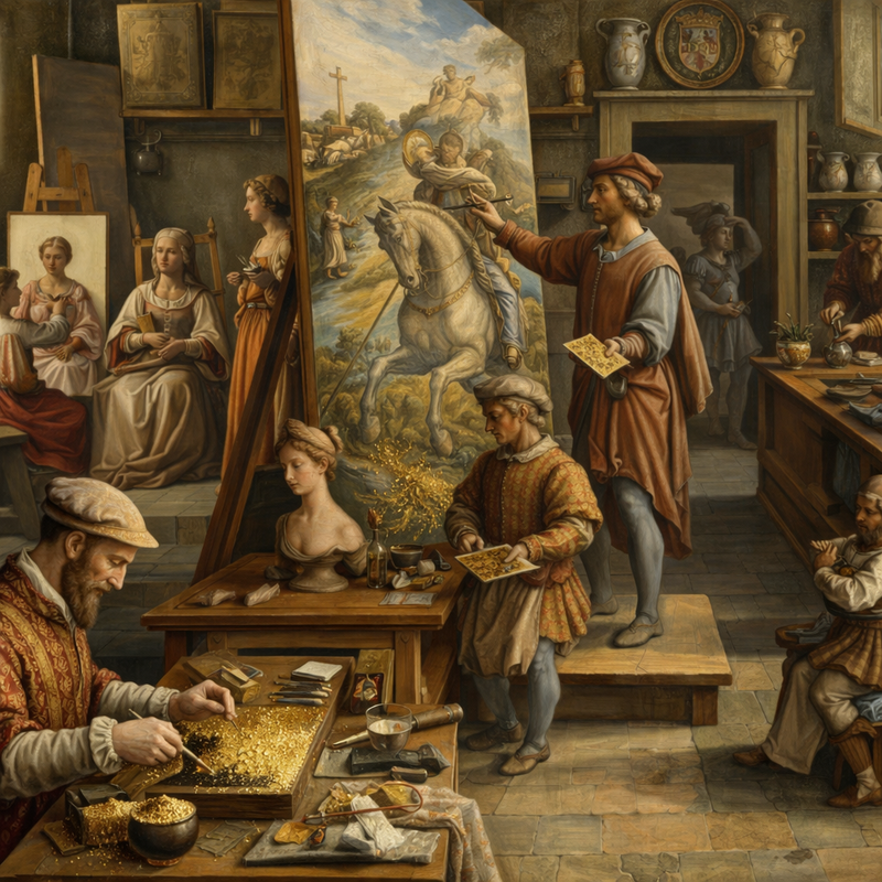 Gold in Renaissance Painting: Technique, Meaning, and the Myth of Value