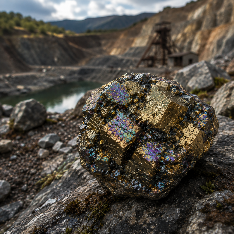 Chalcopyrite: The “Fool’s Gold” That Built Copper Empires