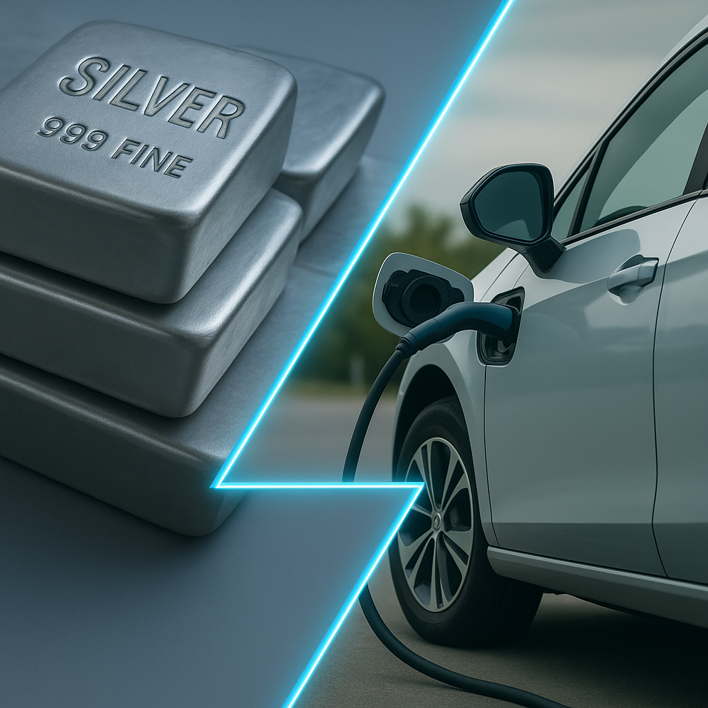Silver and the Electric Vehicle Revolution: A Strategic Metal’s Role in Sustainable Mobility