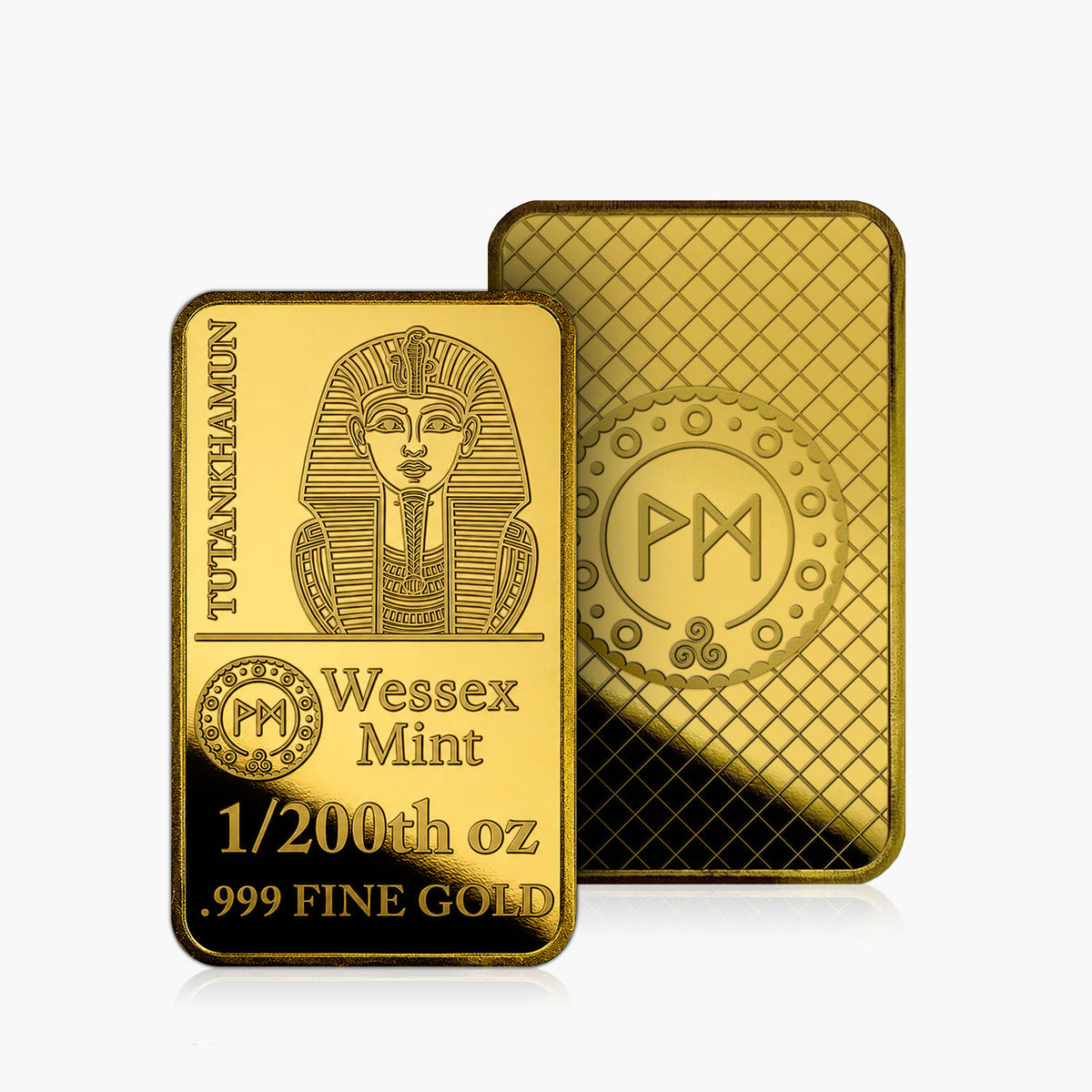 1/200 oz Tutankhamun .999 Fine Gold Bar (Pack of 5)