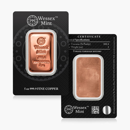 WM_5oz Cast Copper Bar in Blister Card