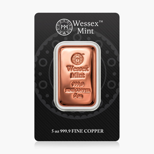 WM_1oz Cast Copper Bar in Blister Card