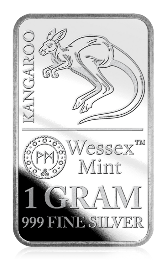 Silver Savers - Kangaroo 48 Solid Silver Bars Box Set