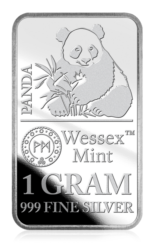 Silver Savers - Panda 48 Solid Silver Bars Box Set