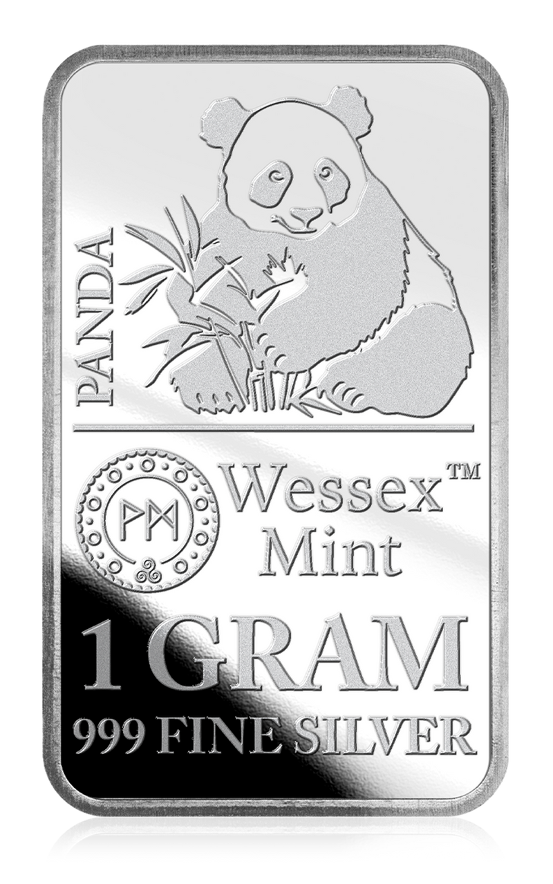 Silver Savers - Panda 48 Solid Silver Bars Box Set