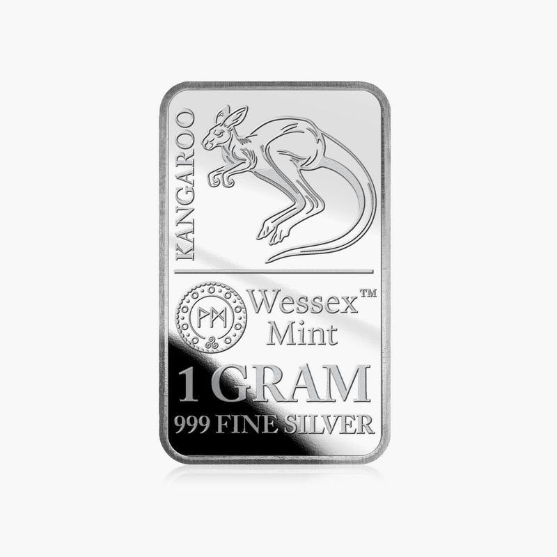 Silver Savers - Kangaroo 6 Solid Silver Bars