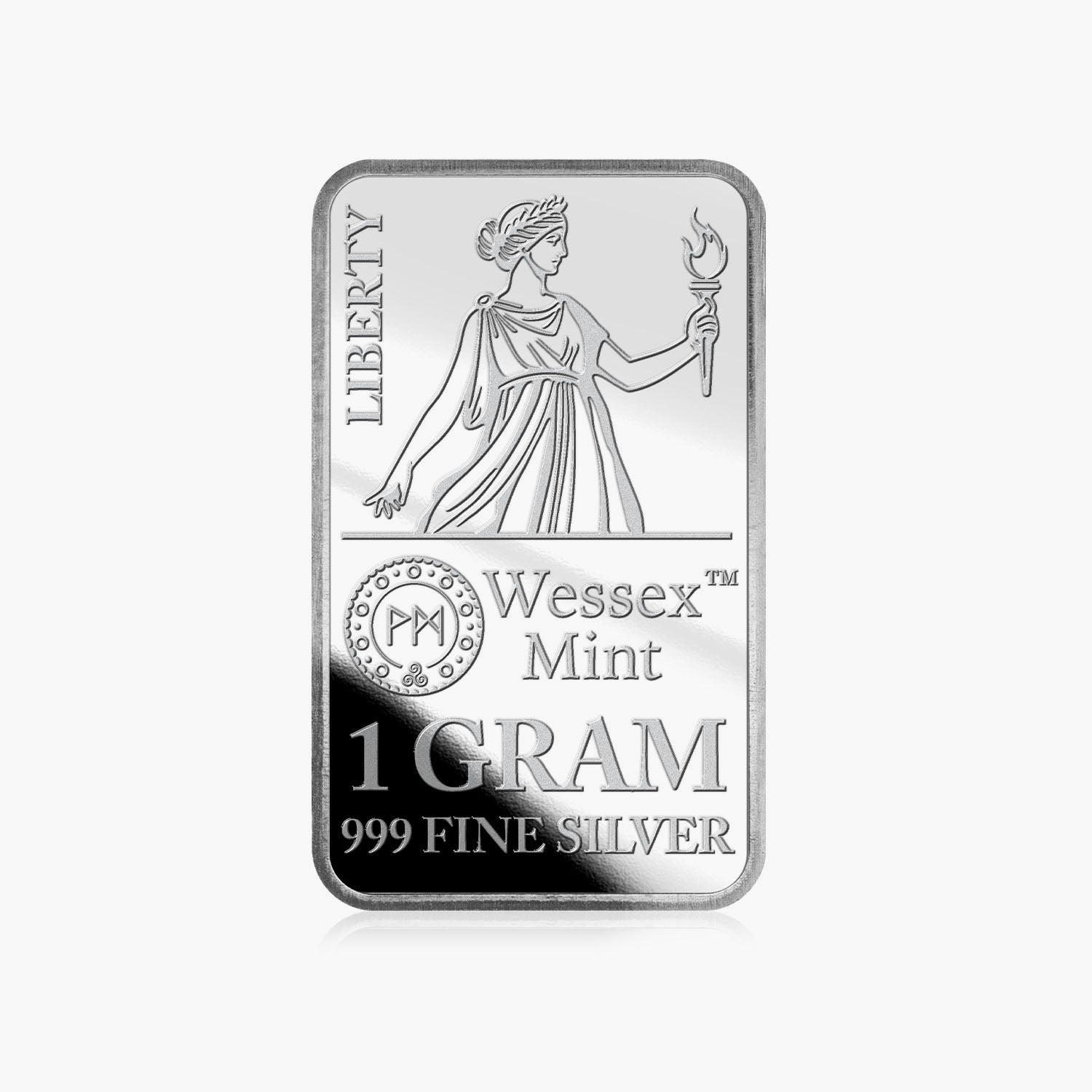 Liberty | 48 x 1g Silver Bars | Silver Savers by The Koin Club