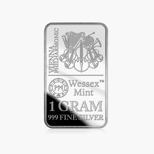 Silver Savers - Vienna Philharmonic 6 Solid Silver Bars