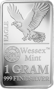 Eagle silver bar
