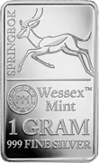 Springbok silver bar