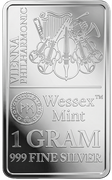 Vienna Philharmonic silver bar