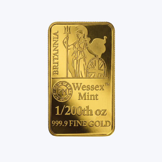 Featuring Britannia 2 Solid Gold Bars