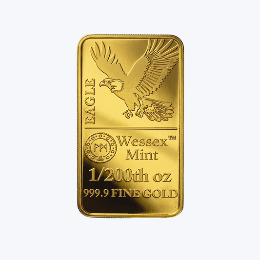 American Eagle 2 Solid Gold Bars