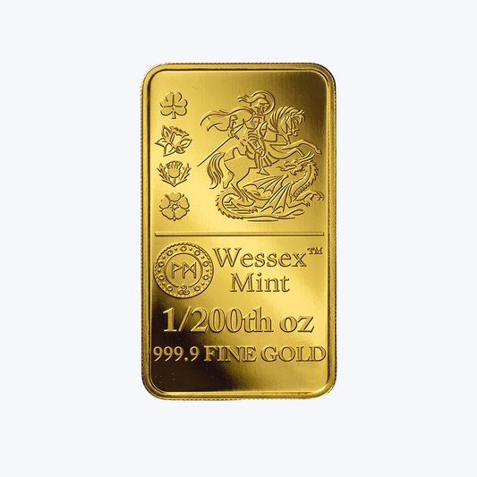 George & the Dragon 2 Solid Gold Bars